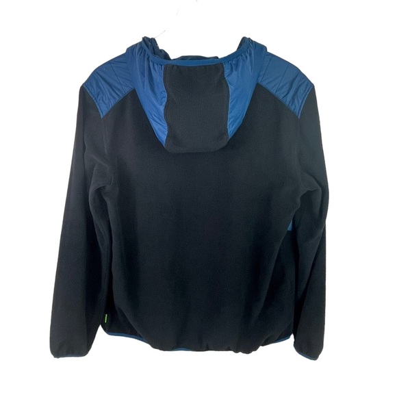 NEW Lands' End Primaloft Men's Nylon Fleece Hooded Lightweight Jacket Coat - Picture 3 of 12